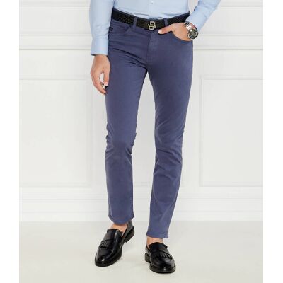 Boss BLACK Spodnie chino Delaware Slim Fit granatowy 36/34 Boss BLACK Spodnie chino Delaware Slim Fit granatowy 36/34