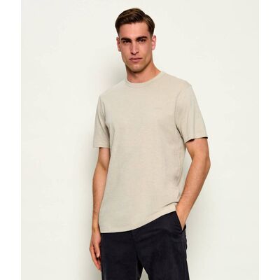 Boss ORANGE T-shirt Tegood Regular Fit beżowy XXL Boss ORANGE T-shirt Tegood Regular Fit beżowy XXL