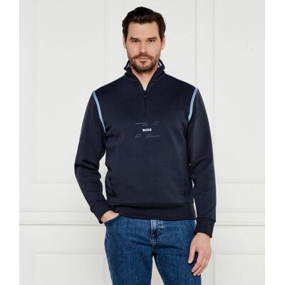 Boss GREEN Bluza Sweat Regular Fit granatowy L Boss GREEN Bluza Sweat Regular Fit granatowy L