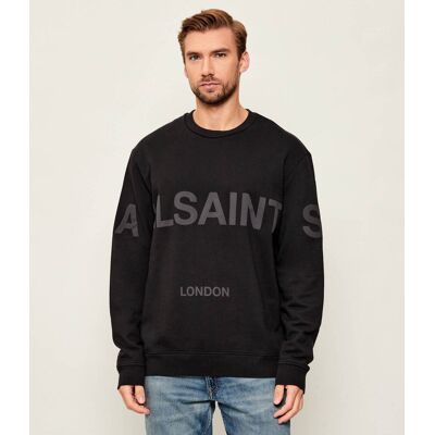 AllSaints Bluza BIGGY Relaxed fit czarny XXL AllSaints Bluza BIGGY Relaxed fit czarny XXL