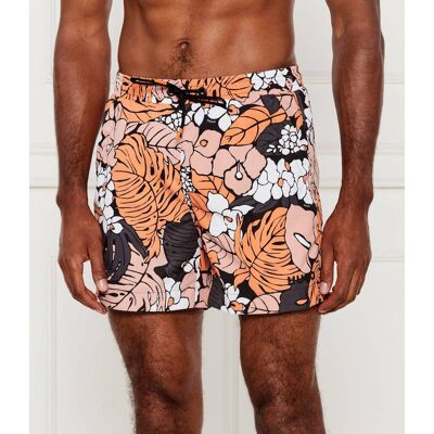 Hugo Bodywear Szorty kąpielowe CALALA Regular Fit pomarańczowy L Hugo Bodywear Szorty kąpielowe CALALA Regular Fit pomarańczowy L