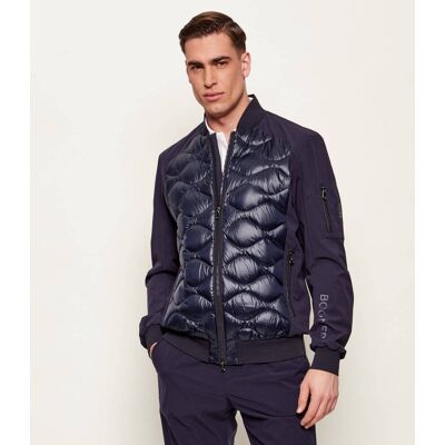 Bogner Puchowa kurtka bomber AARIN-D Slim Fit granatowy 50 Bogner Puchowa kurtka bomber AARIN-D Slim Fit granatowy 50