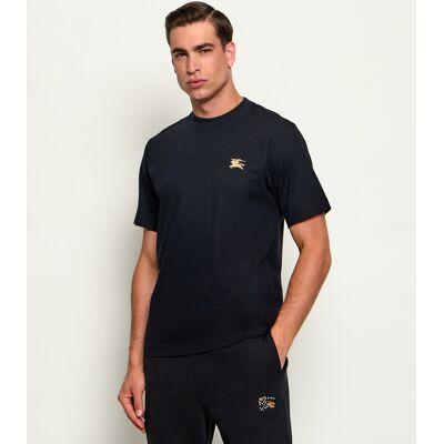 Burberry T-shirt Seth Regular Fit czarny M Burberry T-shirt Seth Regular Fit czarny M