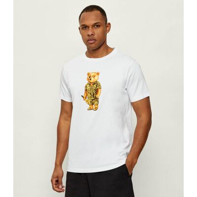 Baron Filou T-shirt Filou CLXXVI Regular Fit biały S Baron Filou T-shirt Filou CLXXVI Regular Fit biały S