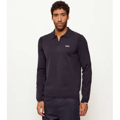 Boss GREEN Sweter KN_Ever-X PL Regular Fit granatowy M Boss GREEN Sweter KN_Ever-X PL Regular Fit granatowy M