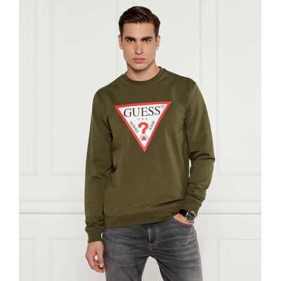 Guess Bluza audley Regular Fit zielony M Guess Bluza audley Regular Fit zielony M