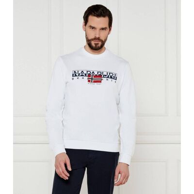 Napapijri Bluza B-AYLMER C Regular Fit biały L Napapijri Bluza B-AYLMER C Regular Fit biały L