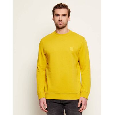 Boss ORANGE Bluza Westart Regular Fit żółty XL Boss ORANGE Bluza Westart Regular Fit żółty XL