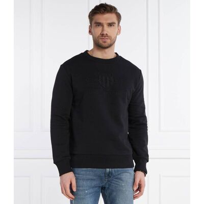 Gant Bluza TONAL SHIELD Regular Fit czarny XXL Gant Bluza TONAL SHIELD Regular Fit czarny XXL