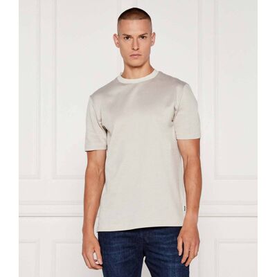 Boss BLACK T-shirt H-Thompson 432 Regular Fit mercerised popielaty M Boss BLACK T-shirt H-Thompson 432 Regular Fit mercerised popielaty M