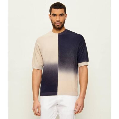 Giorgio Armani Emporio Armani Sweter Slim Fit granatowy M Giorgio Armani Emporio Armani Sweter Slim Fit granatowy M