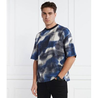 Giorgio Armani Exchange T-shirt Classic fit granatowy XL Giorgio Armani Exchange T-shirt Classic fit granatowy XL