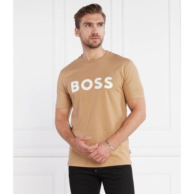 Boss BLACK T-shirt Tiburt 354 Regular Fit camel XL Boss BLACK T-shirt Tiburt 354 Regular Fit camel XL