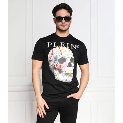 Philipp Plein T-shirt Regular Fit czarny XXL Philipp Plein T-shirt Regular Fit czarny XXL