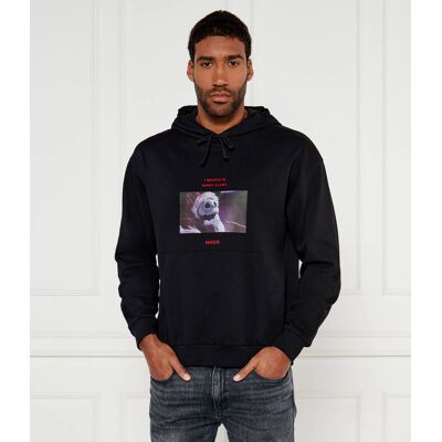 HUGO Bluza Diskellington Regular Fit czarny S HUGO Bluza Diskellington Regular Fit czarny S