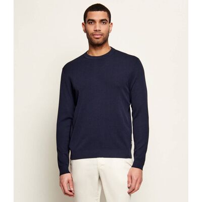 EA7 Sweter Regular Fit granatowy S EA7 Sweter Regular Fit granatowy S