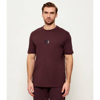HUGO T-shirt Danotie Regular Fit bordowy S HUGO T-shirt Danotie Regular Fit bordowy S