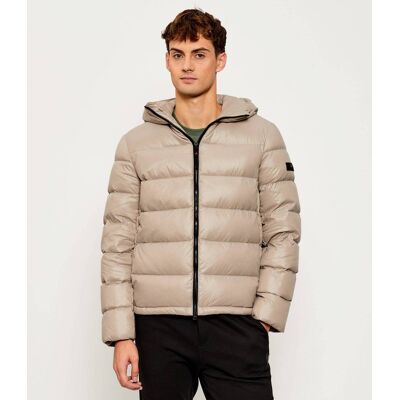 Peuterey Puchowa kurtka HONOVA Regular Fit beżowy XL Peuterey Puchowa kurtka HONOVA Regular Fit beżowy XL