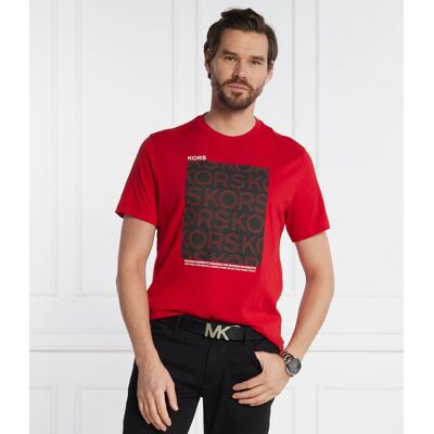 Michael Kors T-shirt Regular Fit czerwony XL Michael Kors T-shirt Regular Fit czerwony XL
