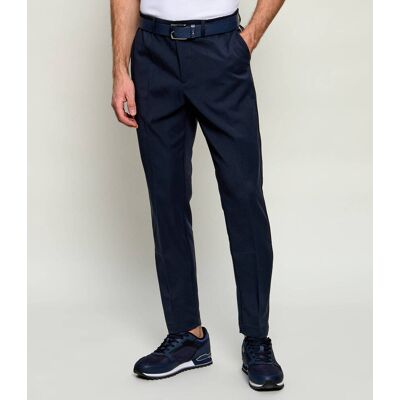 Boss GREEN Spodnie TR_GOC Swing Slim Fit granatowy 54 Boss GREEN Spodnie TR_GOC Swing Slim Fit granatowy 54