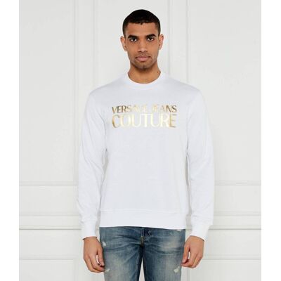 Versace Jeans Couture Bluza Regular Fit biały XL Versace Jeans Couture Bluza Regular Fit biały XL