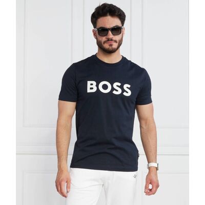 Boss BLACK T-shirt Tiburt 354 Regular Fit granatowy L Boss BLACK T-shirt Tiburt 354 Regular Fit granatowy L