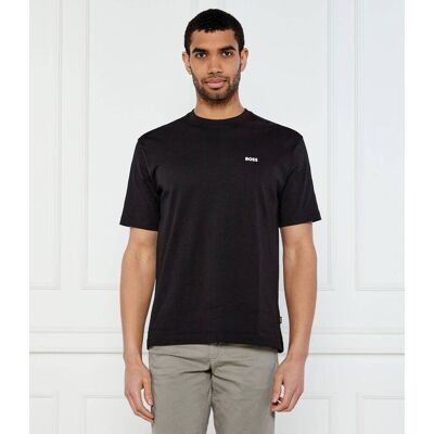 Boss ORANGE T-shirt Te_surfaceshort Loose fit czarny L Boss ORANGE T-shirt Te_surfaceshort Loose fit czarny L