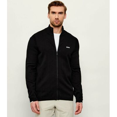 Boss GREEN Sweter KN_Ever-X FZ Regular Fit czarny M Boss GREEN Sweter KN_Ever-X FZ Regular Fit czarny M