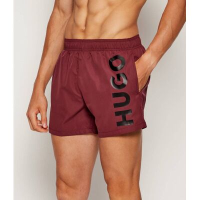Hugo Bodywear Szorty kąpielowe ABAS Regular Fit bordowy S Hugo Bodywear Szorty kąpielowe ABAS Regular Fit bordowy S