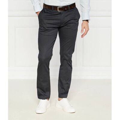 Tommy Hilfiger Spodnie chino Slim Fit granatowy 38/34 Tommy Hilfiger Spodnie chino Slim Fit granatowy 38/34