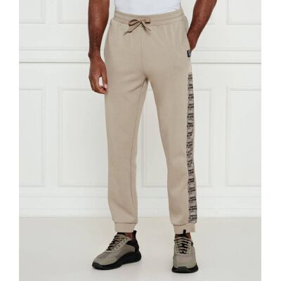 EA7 Spodnie dresowe Regular Fit beżowy XXXL EA7 Spodnie dresowe Regular Fit beżowy XXXL
