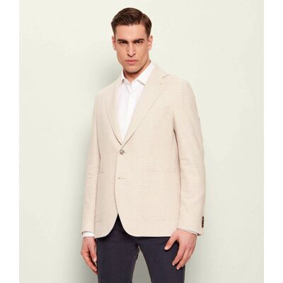Oscar Jacobson Marynarka Fogerty Regular Fit z dodatkiem lnu beżowy 52 Oscar Jacobson Marynarka Fogerty Regular Fit z dodatkiem lnu beżowy 52
