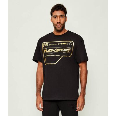 Plein Sport T-shirt Loose fit czarny L Plein Sport T-shirt Loose fit czarny L