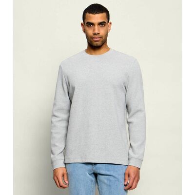 Boss ORANGE Sweter We_Tempest Regular Fit szary M Boss ORANGE Sweter We_Tempest Regular Fit szary M