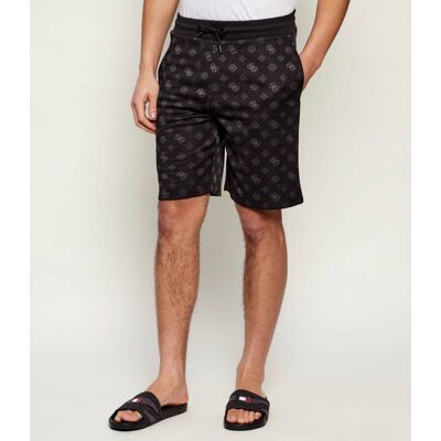 Guess ACTIVE Szorty OVIDIO Regular Fit czarny M Guess ACTIVE Szorty OVIDIO Regular Fit czarny M