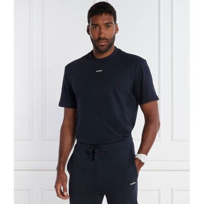 HUGO T-shirt Dapolino Regular Fit granatowy XS HUGO T-shirt Dapolino Regular Fit granatowy XS