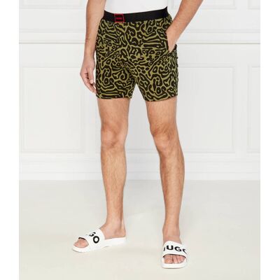 Hugo Bodywear Szorty Regular Fit khaki L Hugo Bodywear Szorty Regular Fit khaki L