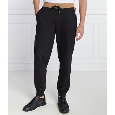 Boss BLACK Spodnie dresowe Levete Regular Fit czarny XXL Boss BLACK Spodnie dresowe Levete Regular Fit czarny XXL