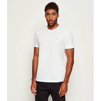 AllSaints T-shirt BRACE Slim Fit biały XL AllSaints T-shirt BRACE Slim Fit biały XL