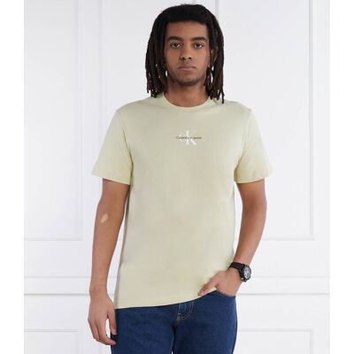 Calvin Klein Jeans T-shirt Regular Fit pistacjowy XXL Calvin Klein Jeans T-shirt Regular Fit pistacjowy XXL