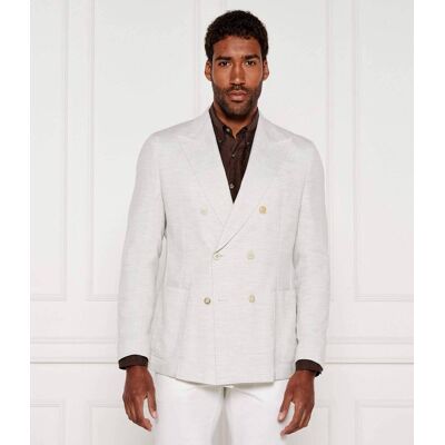 Windsor Marynarka 13 Salino Shaped fit z dodatkiem lnu biały 54 Windsor Marynarka 13 Salino Shaped fit z dodatkiem lnu biały 54