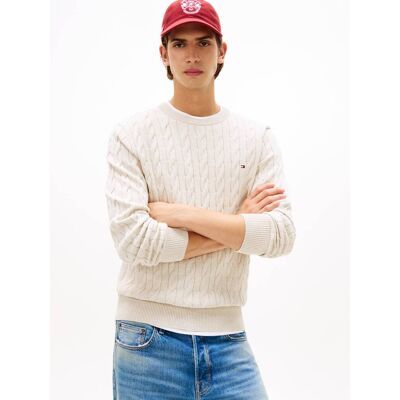 Tommy Hilfiger Sweter TH x F.C. Liverpool Regular Fit ecru L Tommy Hilfiger Sweter TH x F.C. Liverpool Regular Fit ecru L