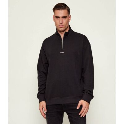 HUGO Bluza Durty244 Relaxed fit czarny XXL HUGO Bluza Durty244 Relaxed fit czarny XXL