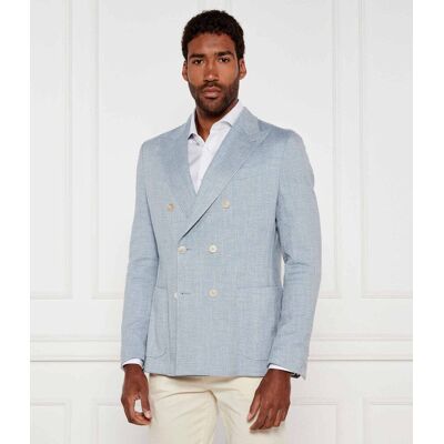 Windsor Marynarka 13 Salino Shaped fit z dodatkiem lnu niebieski 48 Windsor Marynarka 13 Salino Shaped fit z dodatkiem lnu niebieski 48
