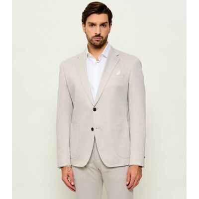 Joop! Marynarka Hoverest Slim Fit z dodatkiem wełny beżowy 56 Joop! Marynarka Hoverest Slim Fit z dodatkiem wełny beżowy 56
