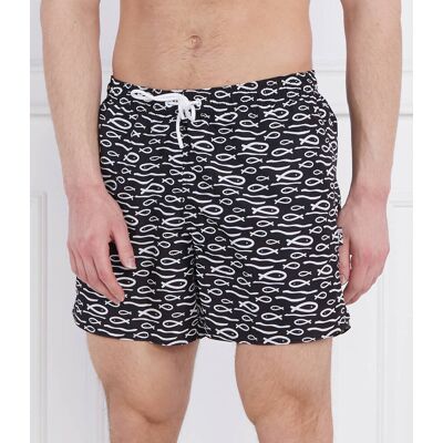EA7 Szorty kąpielowe Regular Fit czarny 46 EA7 Szorty kąpielowe Regular Fit czarny 46