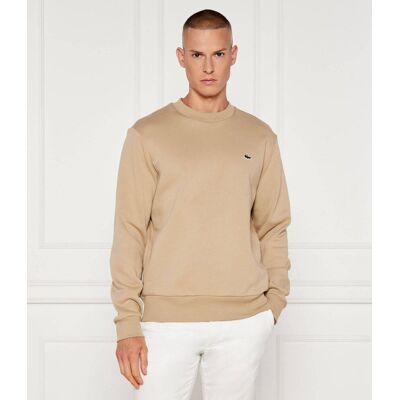 Lacoste Bluza Classic fit beżowy XXL Lacoste Bluza Classic fit beżowy XXL
