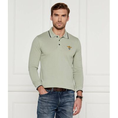 Aeronautica Militare Polo Regular Fit pistacjowy XXL Aeronautica Militare Polo Regular Fit pistacjowy XXL