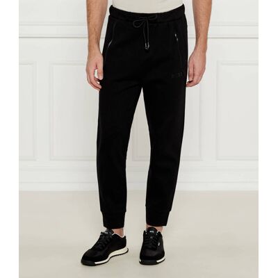 Boss GREEN Spodnie dresowe Hadiko Mirror Regular Fit czarny M Boss GREEN Spodnie dresowe Hadiko Mirror Regular Fit czarny M