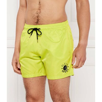 Plein Sport Szorty kąpielowe Regular Fit limonkowy XXL Plein Sport Szorty kąpielowe Regular Fit limonkowy XXL